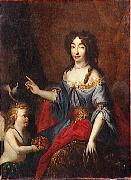 unknow artist Portrait de Marie Anne Victoire de Baviere, dauphine de France Sweden oil painting artist